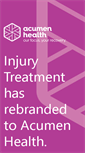 Mobile Screenshot of injurytreatment.com.au